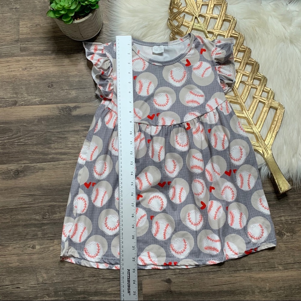 Baseball Tunic Ruffle - Picture 5 of 9